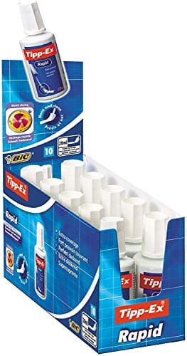 Image of Tipp-Ex Rapid Correction Fluid - 20 ml, Box of 10,white