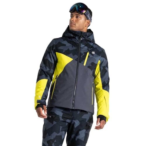 Image of Dare 2b Mens Baseplate Jacket Neon Spring/Black Geo XL