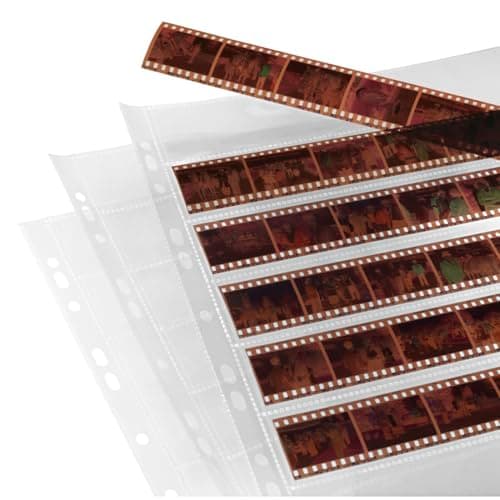 Image of Hama 2051 | Negative File Storage Sleeves | each holding 7 Strips of 6 (24 x 36 mm) Frames | Pack of 100