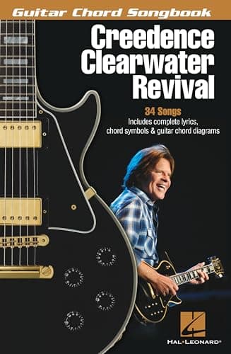 Image of Creedence Clearwater Revival Guitar Chord Songbook - 34 Classic Rock Hits with Lyrics and Chords | Easy Guitar Songbook for Acoustic and Electric Players | Hal Leonard Music Book for All Skill Levels