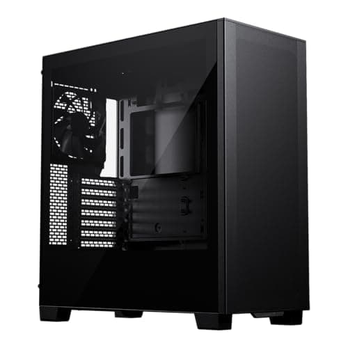 Image of Phanteks XT Pro ATX Mid-Tower PC Case – Black, Tempered Glass Side Panel, High Airflow Mesh Front, E-ATX Support