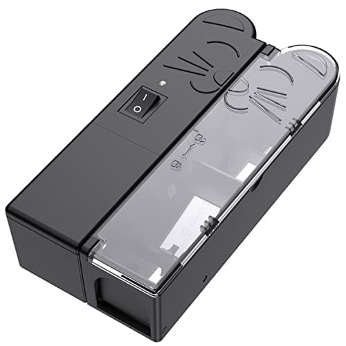 Image of MarkField Upgraded Electronic Mouse Trap Kills Instantly, Rechargeable Lithium Battery, Cyclic Discharge 7000V Indoor/Outdoor Electric Mice Killer, Fully Transparent Cover, Reusable/Detachable