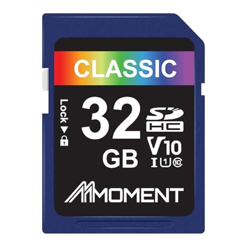 Image of MMOMENT 32GB Full-Size SDHC Card Compatible with Camera, PC, A1, UHS-I, U1, V10, Class 10, Read Speed Up to 97 MB/s,Write Speed Up to 25MB/s