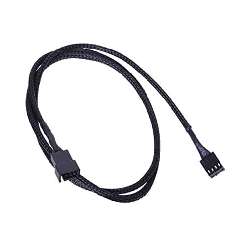 Image of Phobya 4Pin PWM extension 90cm - black Cables Fan cables & adptors