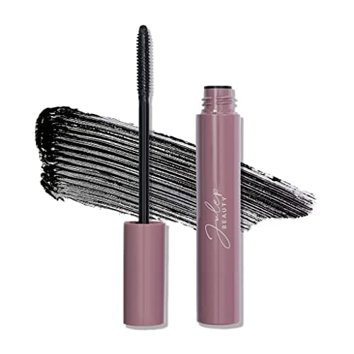 Image of Julep Length Matters Waterproof Mascara Black (10ml) Buildable, Lengthening Lash Vegan Mascara with Vitamin B5, Aloe - Clump-Free, Nourishing Formula for Long, Healthy Lashes