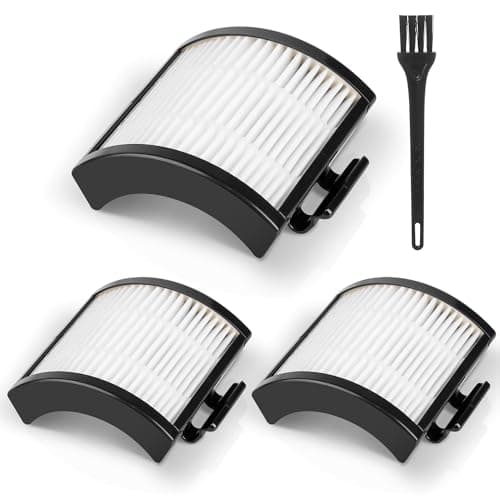 Image of 3 Pack IW Series IW1511UK Sector HEPA Filter for Shark Detect Pro Cordless Auto-Empty System Ultra-Lightweight Anti Hair Wrap Vacuum Cleaner IW1511UK IW3510UK IW3611UKT