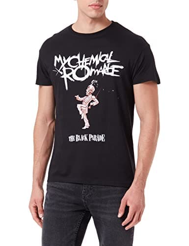 Image of My Chemical Romance T Shirt The Black Parade Cover Band Logo Official Mens Black M