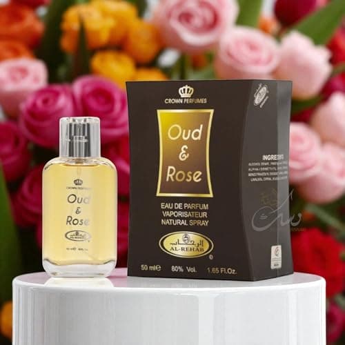 Image of Oud & Rose - Eau de Parfum – 50ml | Unisex Luxury Perfume | Woody & Floral Blend | Long-Lasting Elegant Fragrance for Day & Night.