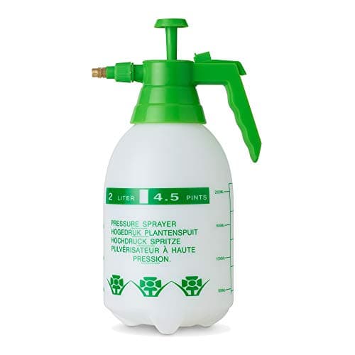 Image of SA Products Pump Action Pressure Sprayer - Weed Killer Sprayer Pump for Fertiliser, Pesticides, Fungicides, Cleaning - Garden Sprayer with Plastic Lance - Water Spray Bottles - (2 Litre)