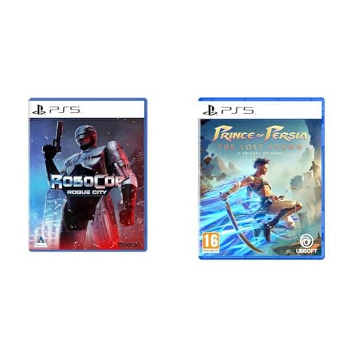 Image of RoboCop: Rogue City (PS5) & Prince of Persia: The Lost Crown (PS5)