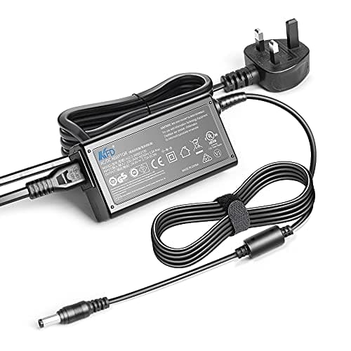 Image of KFD 24V DC Power Supply Charger for Logitech G920 G923 G940 G25 G27 G29 Driving Force Racing Wheel Logitech G PRO Xbox 360 Steering Wheel FUJITSU Scanner 24 Volt 2A 3A Transformer PSU AC Adapter Cable