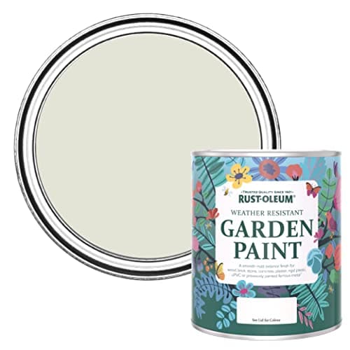 Image of Rust-Oleum Beige Mould Resistant Garden Paint in Matt Finish - Portland Stone 750ml