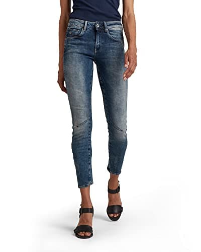 Image of G-Star Women's Arc 3D Skinny Jeans, Blue (medium aged D05477-8968-071), 30W / 28L