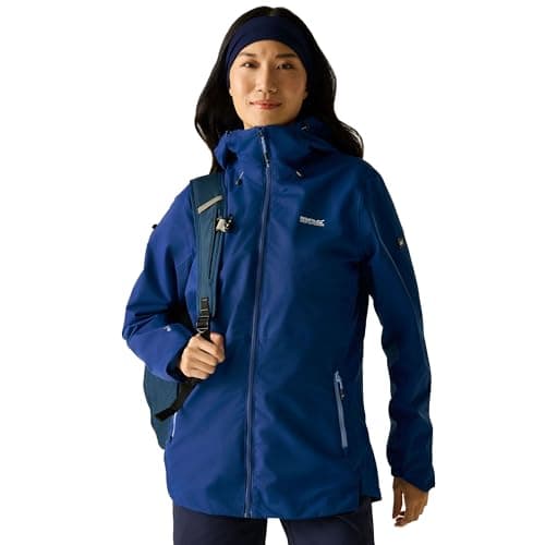 Image of Regatta Womens Hamara IV Waterproof Shell Jacket Breathable Hiking Walking Coat