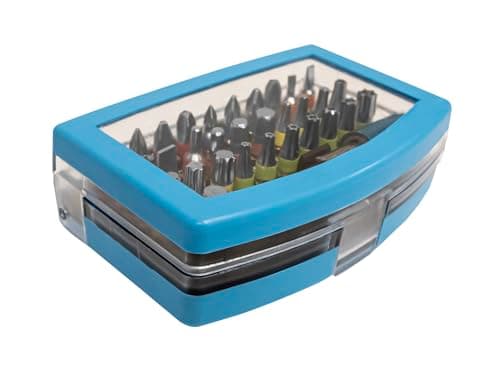 Image of Brüder Mannesmann Bit Set, 32 Pieces, S2 Steel, M29711