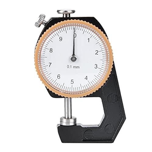 Image of Brake Disc Thickness Gauge Caliper, 0~10mm Flat Head Thickness Tester Calipers Measuring Tool Thickness Gauges 0. 1mm Accuracy for Paper, Leather, Metal Sheet Thickness