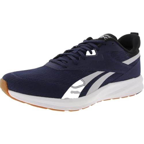 Image of Reebok Women's Runner 4.0 Running Shoe, Vector Navy/Pure Grey/Gum, 12