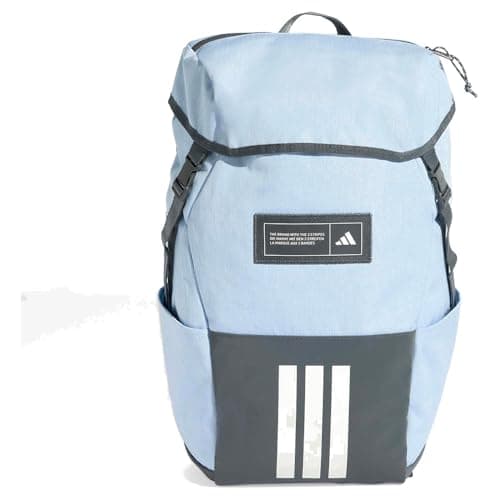 Image of adidas Unisex 4ATHLTS CAMPER BACKPACK, glow blue/off white, One size