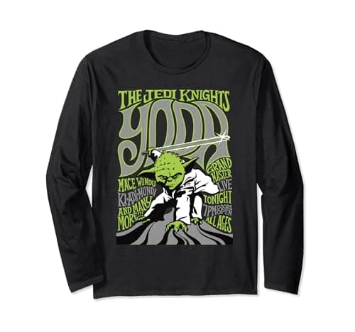Image of Star Wars Yoda And Jedi Knights Tonight C1 Long Sleeve T-Shirt