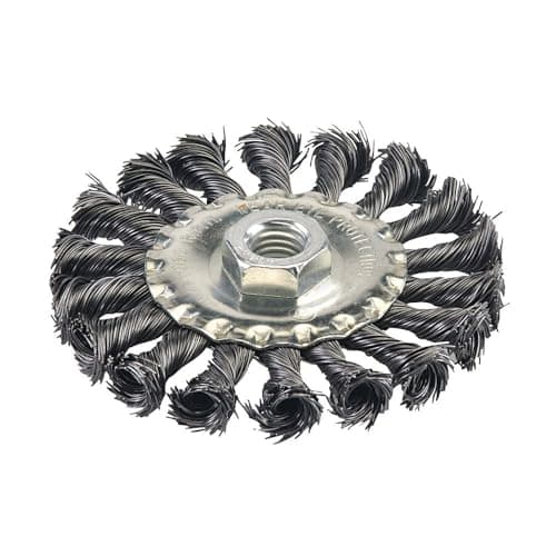 Image of Silverline 398772 Steel Twist-Knot Wheel 100 mm