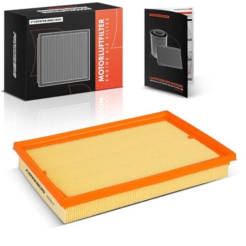 Image of Frankberg Engine Air Filter Compatible with Ibiza III 6L1 Leon 1M1 Toledo II 1M2 Fabia I 6Y2 Octavi.a II 1Z3 Bor.a 1J2 Cadd.y III MPV 2CB 2CJ 2KB 2KJ Golf IV 1J1 Replace# 036198620