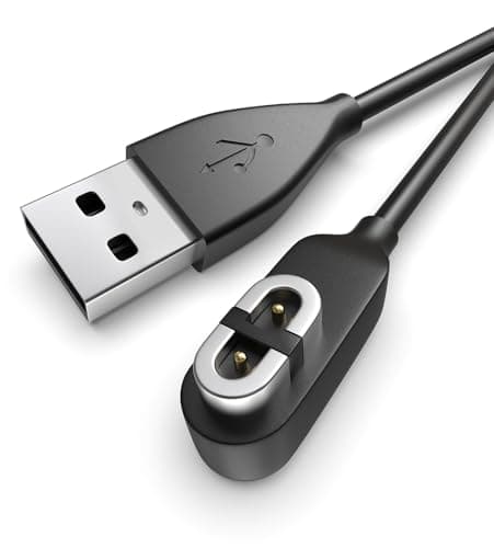 Image of Bicmice 3.3Ft Magnetic Charging Cable for AfterShokz Aeropex AS800/OpenComm ASC100SG/Shokz OpenRun Pro Bluetooth Headphones,USB Charger Cord for Wireless Bone Conduction Headphone