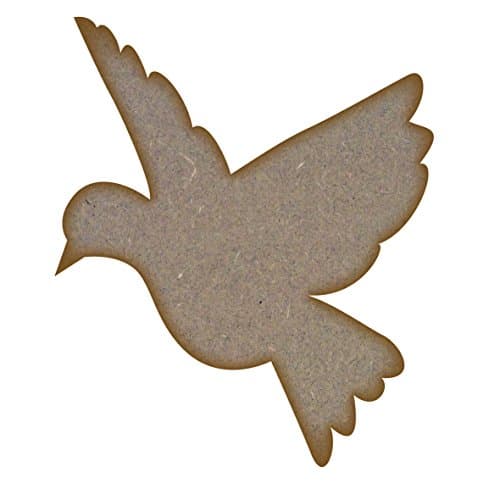 Image of Bird (Design 4) - Laser Cut 3mm MDF Craft Shape Blanks (Extra Large)