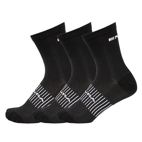 Image of Canterbury Endura Men's CoolMax® Race 3-P Socks, Black, S-M
