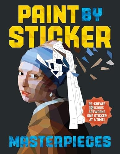 Image of Paint by Sticker Masterpieces: Re-create 12 Iconic Artworks One Sticker at a Time!
