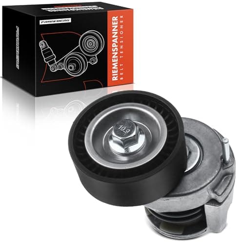 Image of Frankberg Belt Tensioner Belt Tensioner Petrol Compatible with Golf V 1K1 1.4L Golf VI 5K1 1.2L Golf Plus 521 5M1 1.2L Yeti 5L 1.2L Fabia II 542 1.2L Replace# 1JD145299