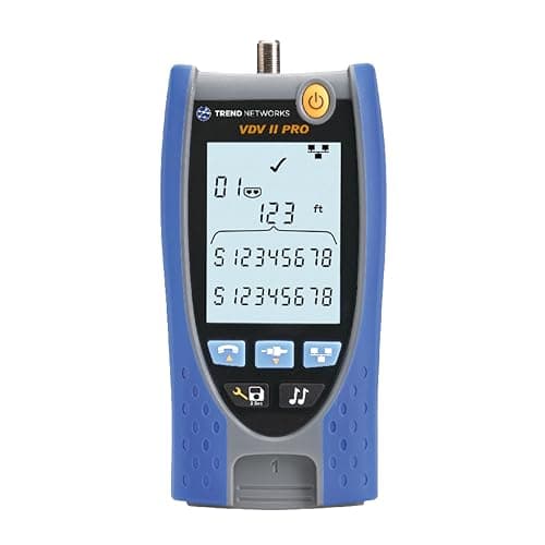 Image of TREND Networks | R158005 | VDV II Pro | Cloud Connected | Voice, Data and Video Cable Verifier | Copper Cable Tester | Advanced Wiremap & Troubleshooting Tool