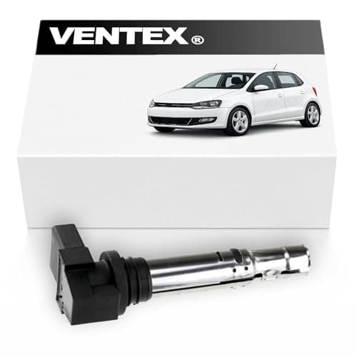 Image of VENTEX® Ignition Coil Pack VXS1716 Compatible with VW Audi SEAT Skoda 1.2 1.4 1.6 A1 A3 Polo Golf Ibiza Fabia