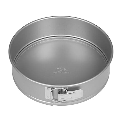 Image of Tala 23cm Springform Cake Tin - Non-Stick Baking Pan with Fast-Release Springform - Even Heat Distribution for Cake Sponges & Tarts - Carbon Steel, Dishwasher & Freezer Safe - 9 Inch Round Cake Tin