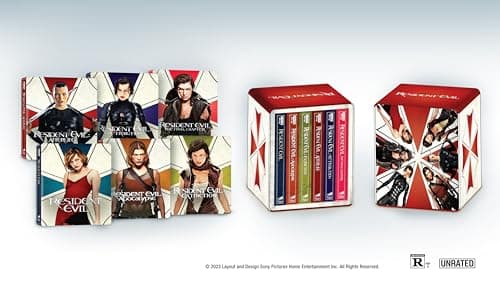 Image of Resident Evil Ultra HD Collection - UHD/Blu-ray (12 Discs) Steelbook + Digital [4K UHD]