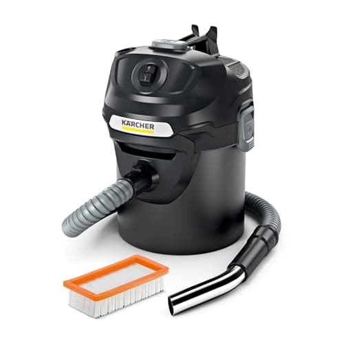 Image of KÄRCHER 1.629-715.0, AD 2 Ash Vacuum, Black, 14 L Container, 600 W, 14 liters