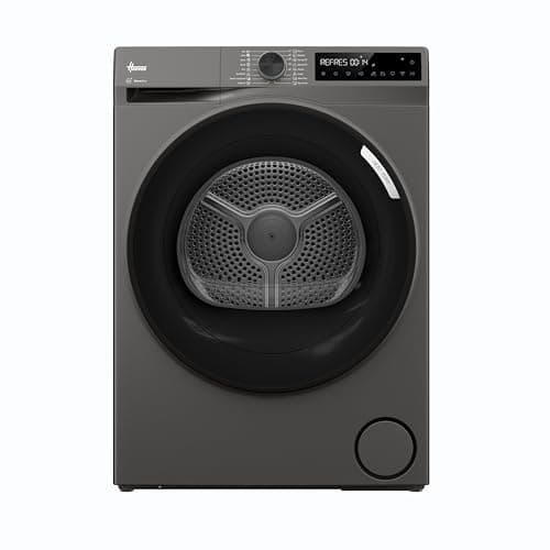 Image of Hoover Pro Dry Series 3 Tumble Dryer, Heat Pump, 10kg, 15 Programmes, 99.9% Germ Free, WIFI Connected, Graphite/Black Door, 60x60x85 cm -HBR 10N2BRX-80