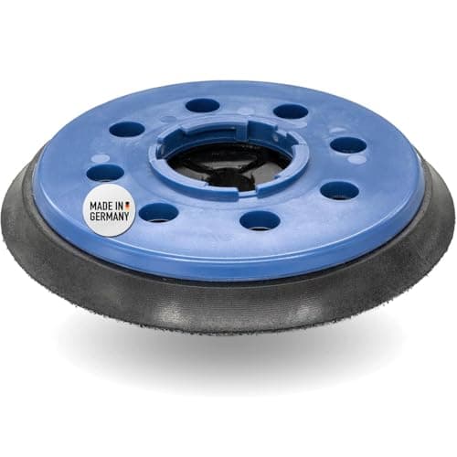 Image of DFS Backing Pad 150mm 49-Hole Multihole Compatible with FESTOOL ROTEX RO 150 FEQ Geared Eccentric Sander and Multi-Jetstream 2 | Hook and Loop Sanding Pad Medium