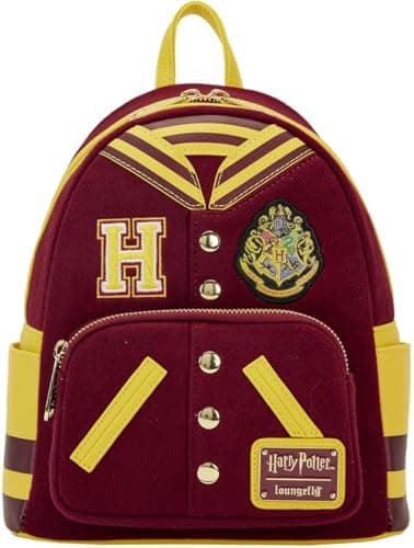 Image of Loungefly Backpacks Harry Potter Gryffindor Varsity Mini Backpack Red