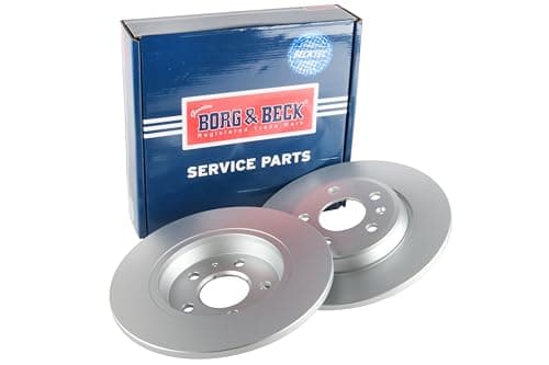 Image of Borg & Beck BRAKE DISC PAIR Audi A4 / A5 07-