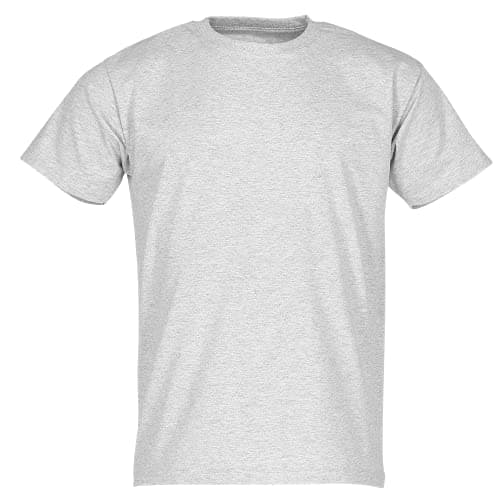 Image of Fruit of The Loom Men's T-Shirt, Ash Grey, S