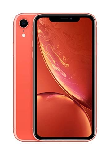 Image of Apple iPhone XR, 128GB, Coral (Renewed)
