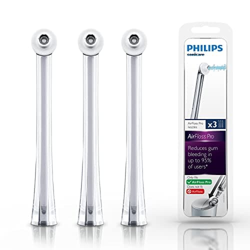 Image of Philips Sonicare AirFloss Pro Interdental Replacement Nozzles - Pack of 3