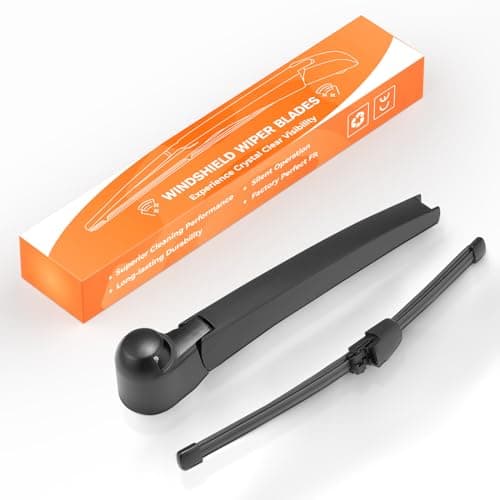 Image of GEARCELL Rear Windscreen Wiper Blade and Arm Set Fit for VW Golf MK 4 5 6 IV V VI Plus Polo 6N1 9N1 9N3, Windscreen Wiper Assembly Automotive Replacement windscreen Wiper Blades Easy Install