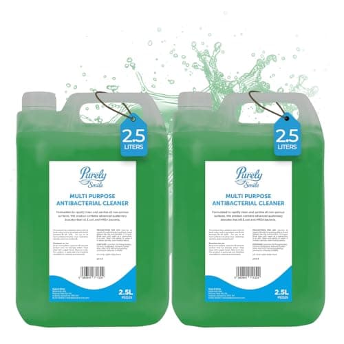 Image of Blake & White Antibacterial Multi Surface Cleaner 2.5L - Purely Smile Powerful Green Floor Cleaner Liquid for Walls and Unpolished Floors - Unscented Floor Cleaners - Pack of 2
