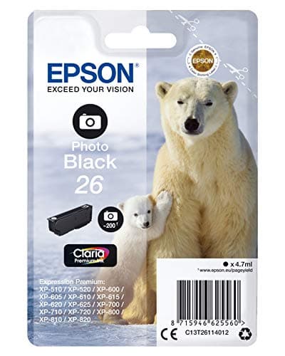 Image of EPSON Polar Bear Ink Cartridge for Epson Expression Premium Series - Photo Black