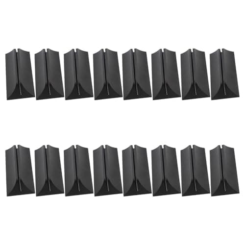 Image of OSOLADY 16pcs Desk Divider Clip Brackets for 4.2mm Thickness Panels Abs Material Privacy Screen Stand with Easy Install, Prevents Shaking and Supports Flexible Workspace Arrangement