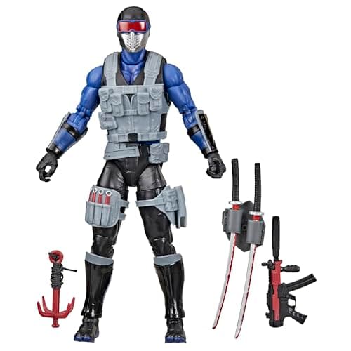 Image of G.I. Joe Classified Series #165, Snake Eyes V4, Collectible 6 Inch Action Figure with 7 Accessories