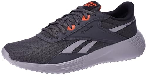 Image of Reebok LITE 4 Grey/Grey/Pump Orange Male Running Shoes