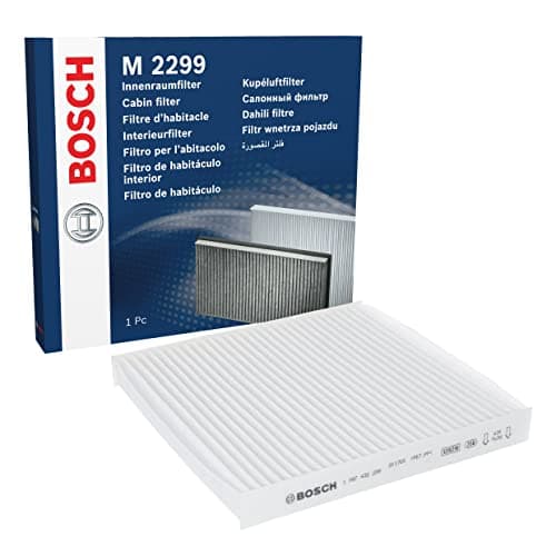 Image of Bosch M2299 Standard Cabin Filter, Replacement Filter - Filters Pollen and Dust for Cleaner Air Inside the Vehicle