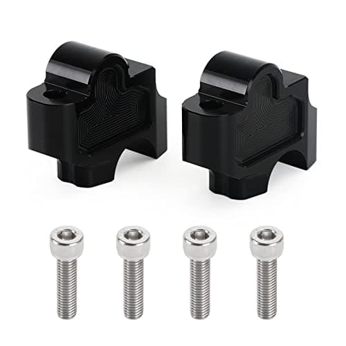 Image of Areyourshop CNC Handle Bar Clamp Rise Up Riser Clamp 27mm For H-o-n-da Rebel CMX 250 300 500 1100 2017-2021